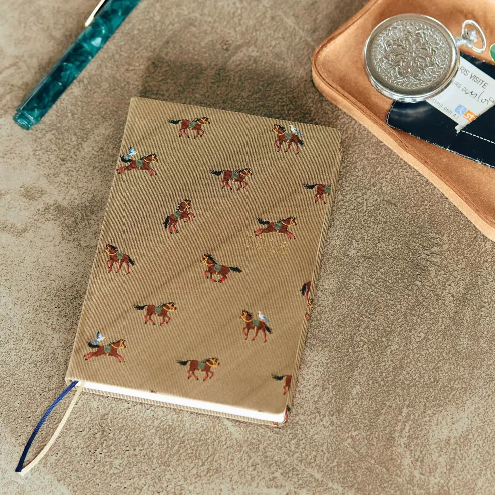 Hobonichi HON A6 2026 Planner: Bow & Tie - Galloping Horses