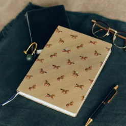 Hobonichi HON A5 2026 Planner: Bow & Tie - Galloping Horses