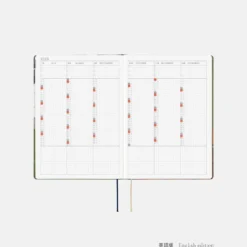 Hobonichi HON A5 2026 Planner: Hiroko Kubota - Waiting on the Chord