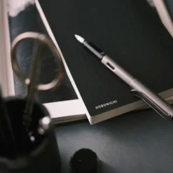 Hobonichi HON A5 2026 Planner: Paper Series - Black Gingham