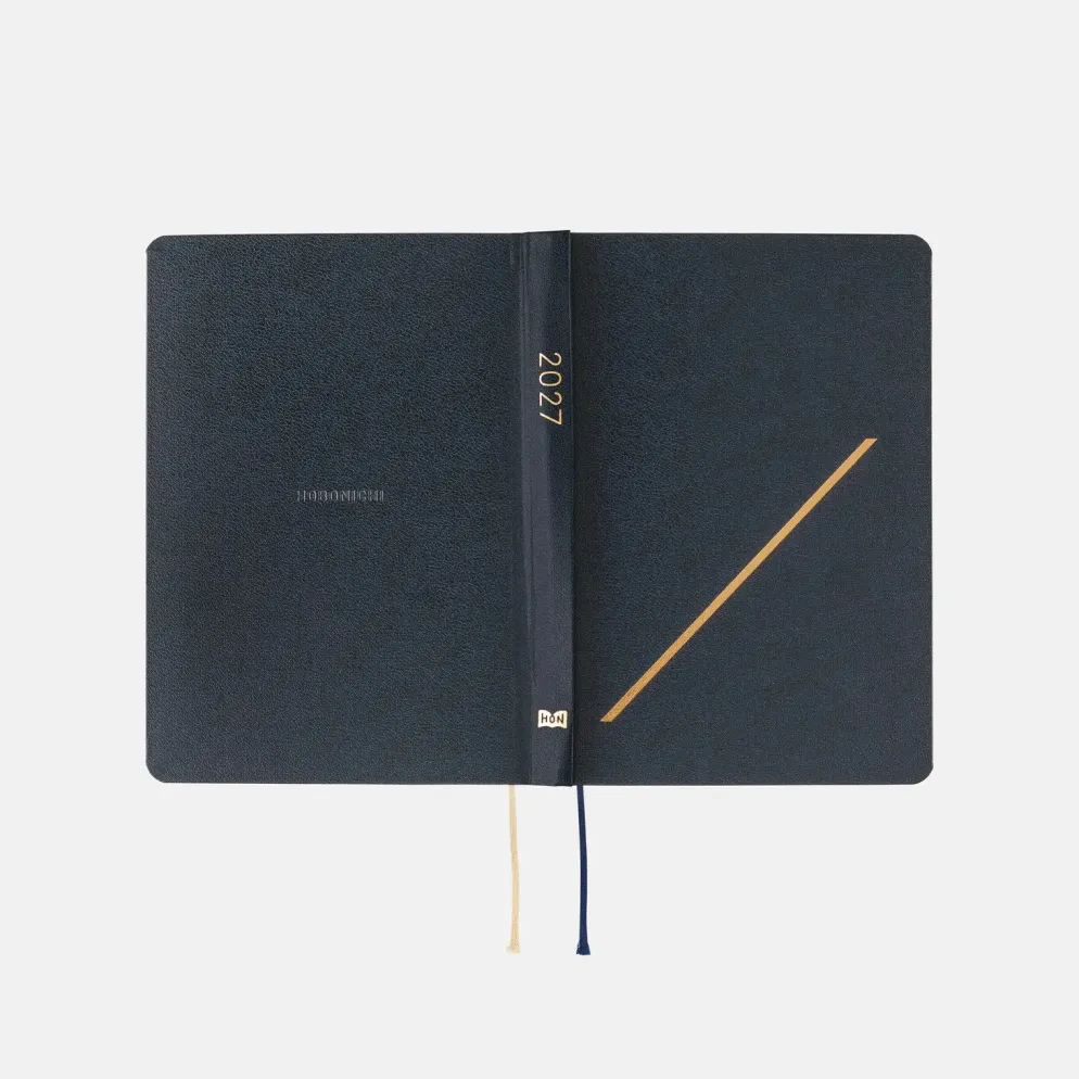 Hobonichi 2027 HON A6: Slash (Navy)