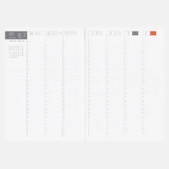 Hobonichi 2026 Japanese Cousin Avec Books [A5/Jan Start/Mon Start/6-Month x 2]