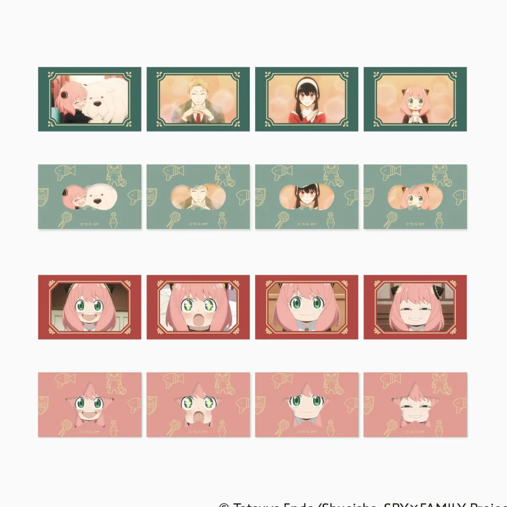 Hobonichi SPY x FAMILY Mini Letter Memo Set