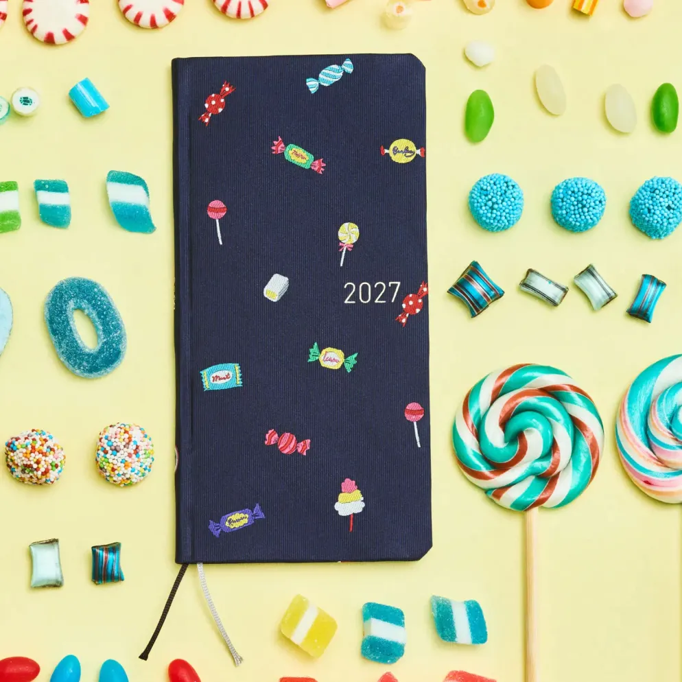 Hobonichi 2027 Weeks: Bow & Tie - Candy Dream