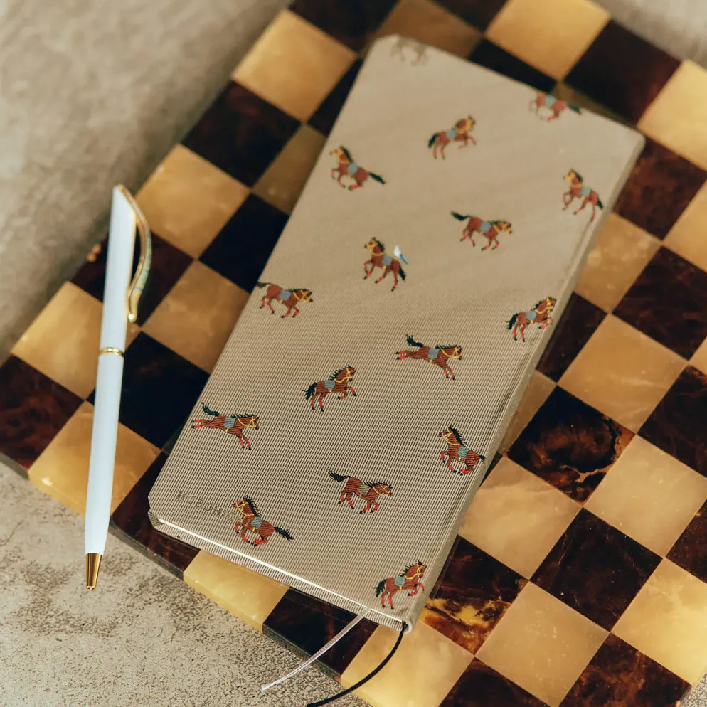 Hobonichi 2026 Weeks: Bow & Tie - Galloping Horses