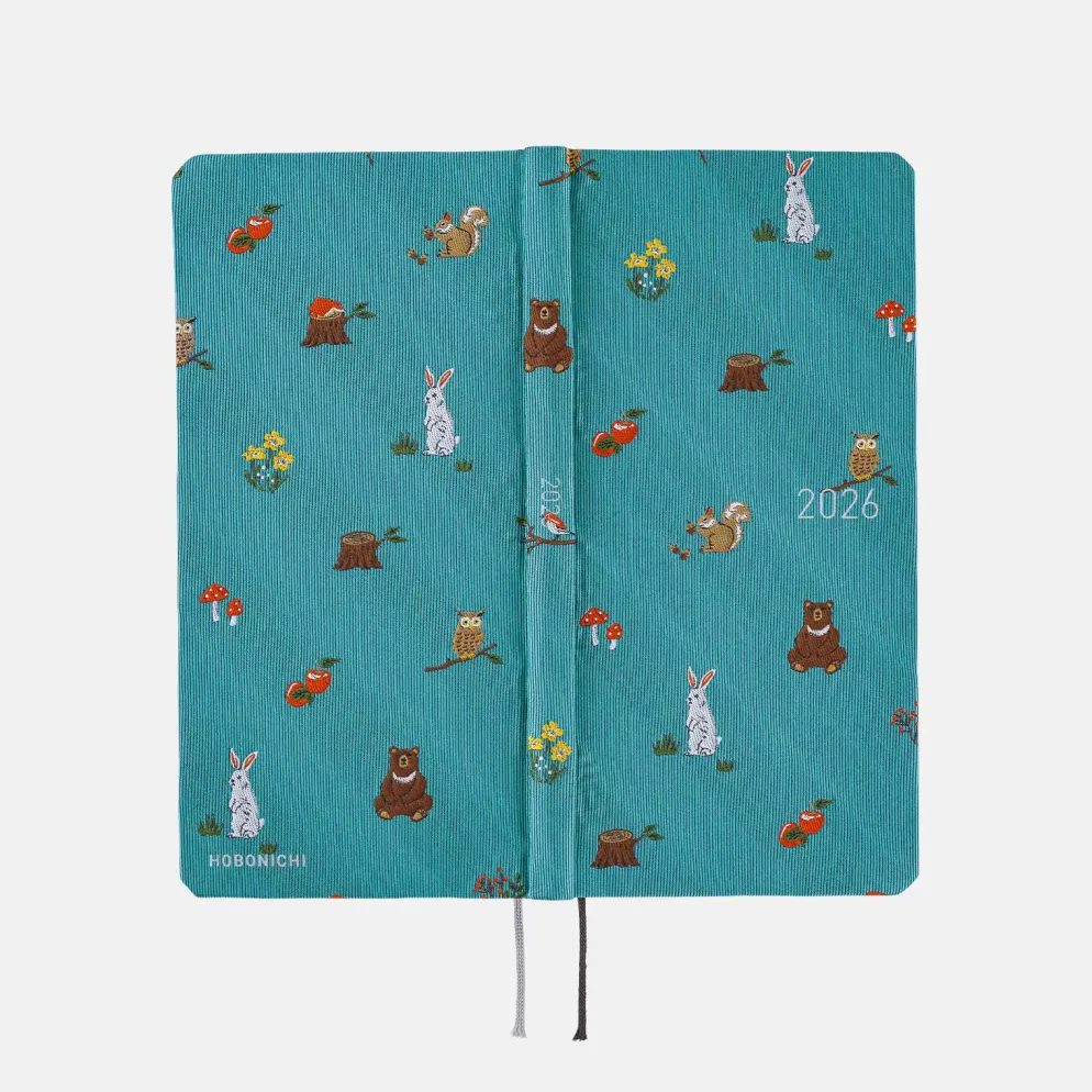 Hobonichi 2026 Weeks: Bow & Tie - In the Forest