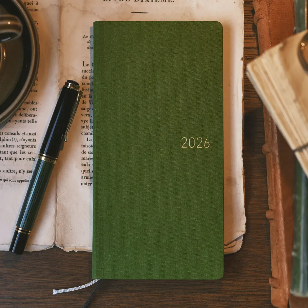Hobonichi 2026 Weeks: Colors - Antique Green