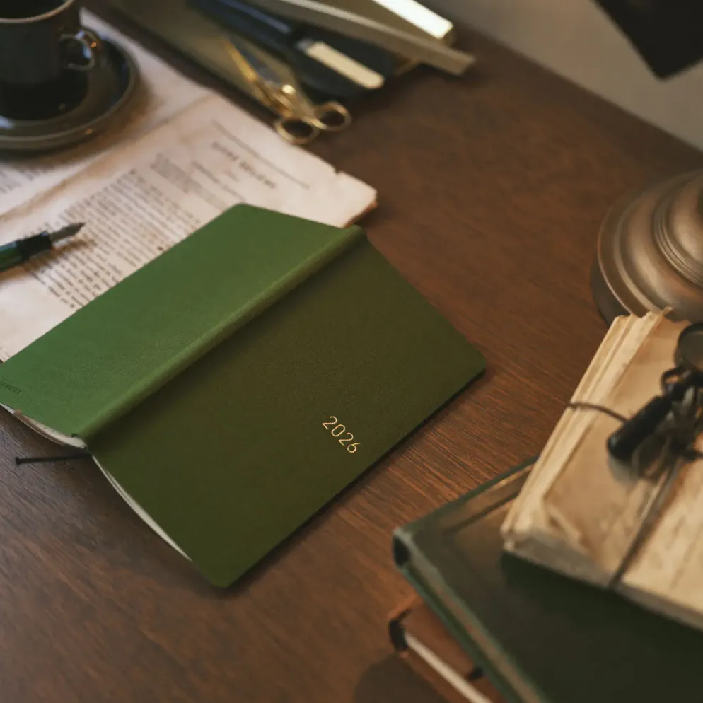 Hobonichi 2026 Weeks: Colors - Antique Green