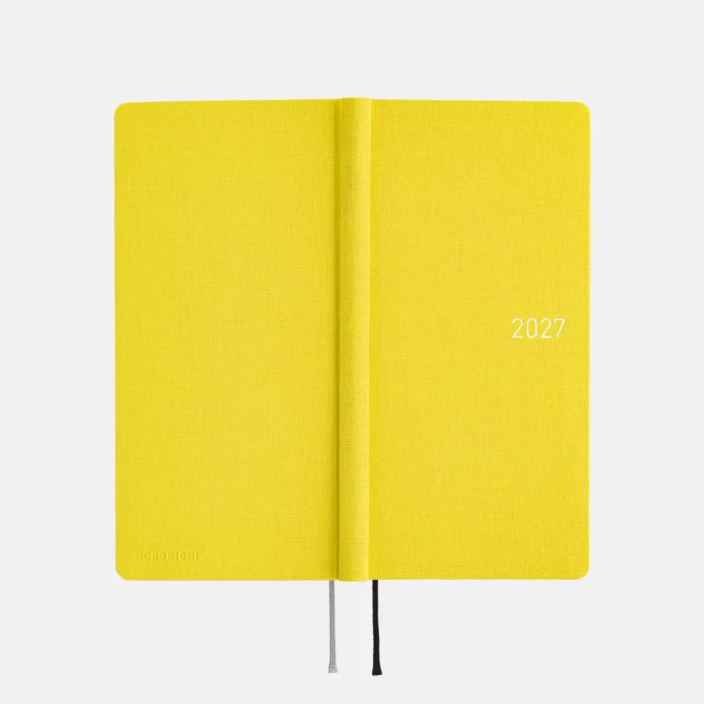 Hobonichi 2027 Weeks: Colors - Canaria Yellow