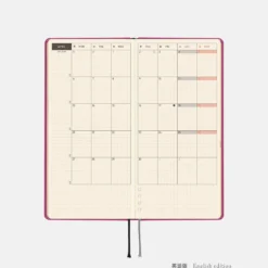 Hobonichi 2026 Weeks: Colors - Peony Purple