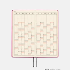 Hobonichi 2026 Weeks: Colors - Peony Purple