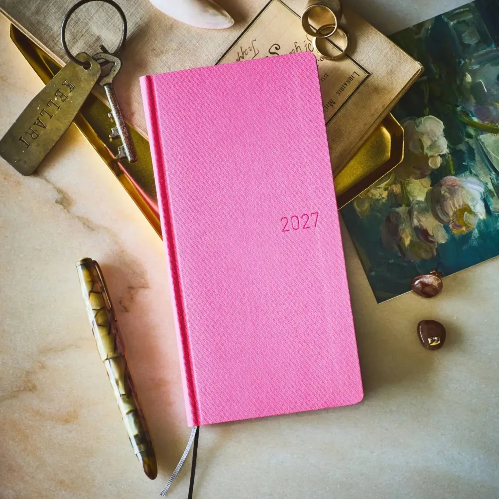 Hobonichi 2027 Weeks: Colors - Pink Sapphire