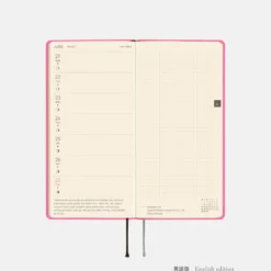 Hobonichi 2027 Weeks: Colors - Pink Sapphire