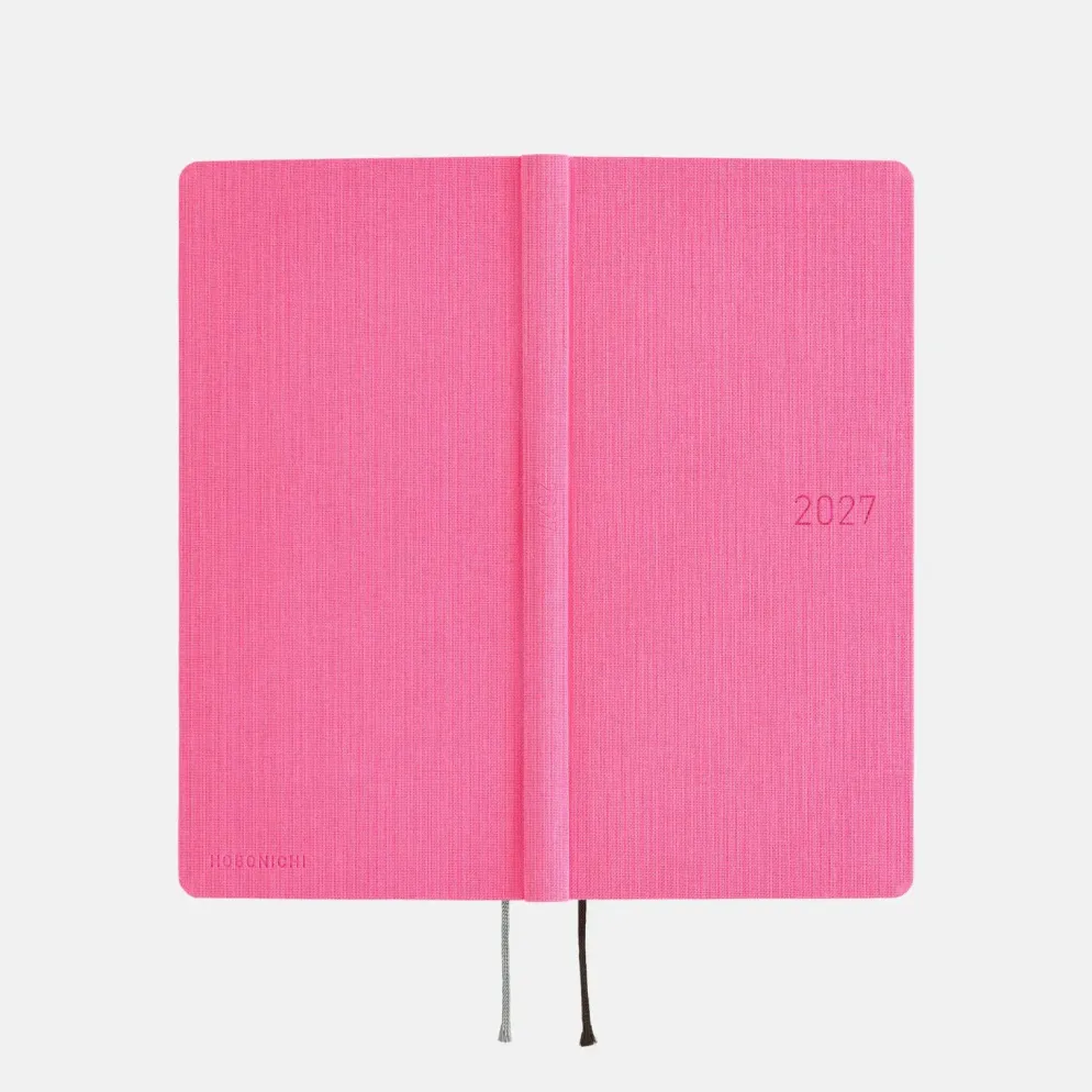 Hobonichi 2027 Weeks: Colors - Pink Sapphire