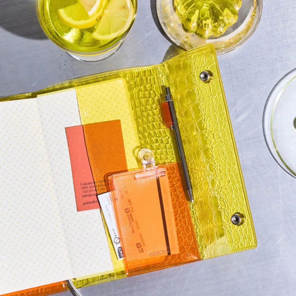 Hobonichi 2027 Weeks Cover: beautiful people - Nothing to Hide (Yellow)