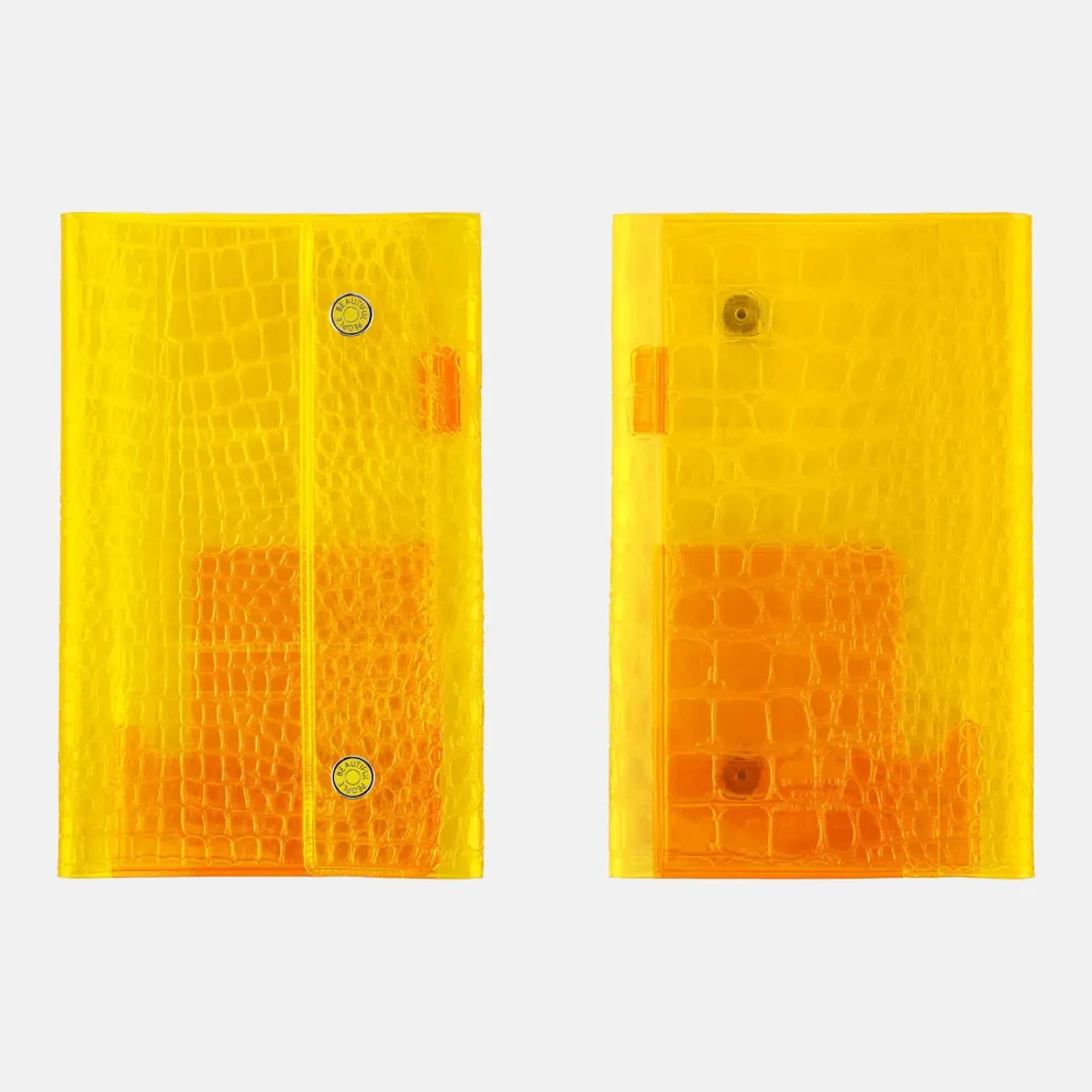 Hobonichi 2027 Weeks Cover: beautiful people - Nothing to Hide (Yellow)