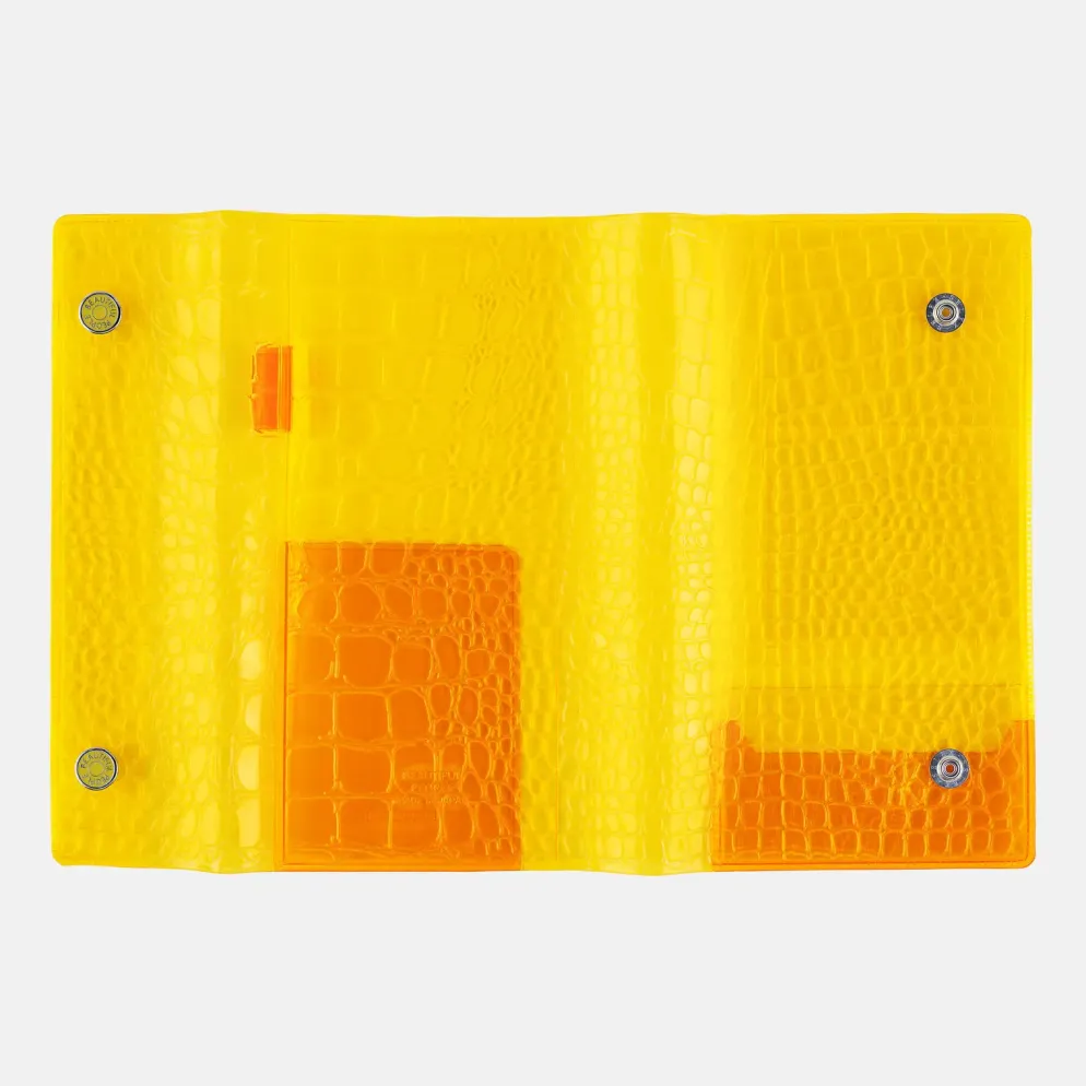 Hobonichi 2027 Weeks Cover: beautiful people - Nothing to Hide (Yellow)