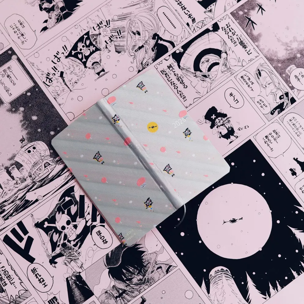 Hobonichi 2026 Weeks (Eng): One Piece Magazine - Hiriluk’s Cherry Blossoms