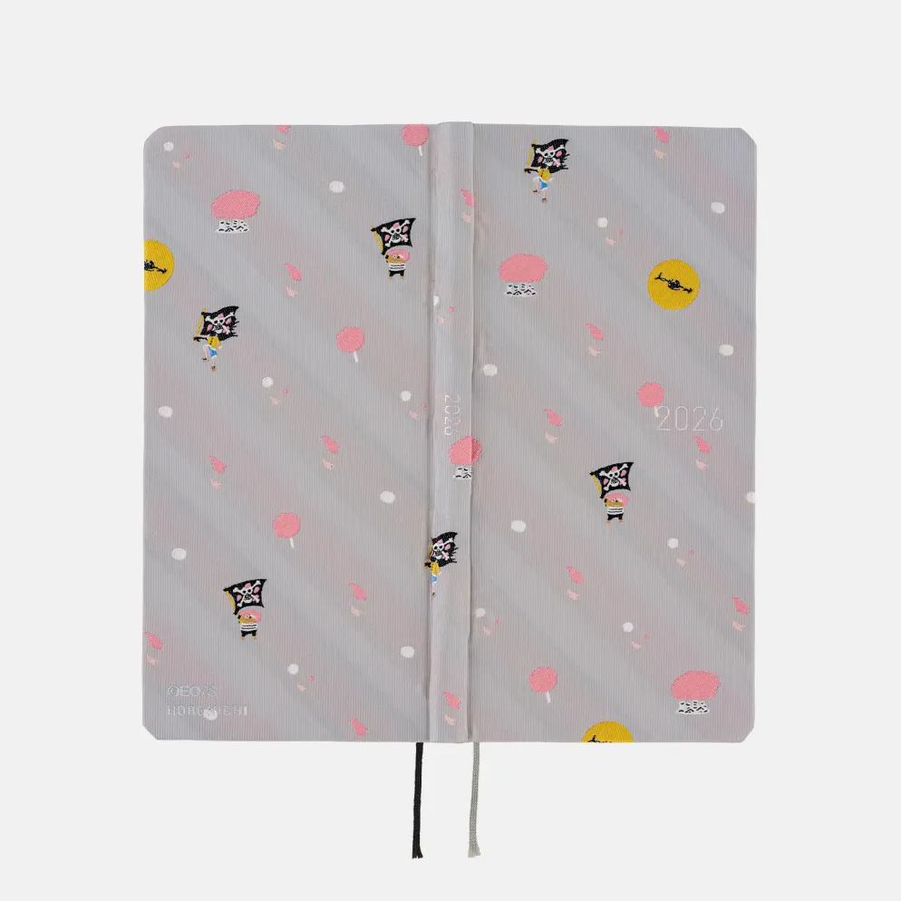 Hobonichi 2026 Weeks (Eng): One Piece Magazine - Hiriluk’s Cherry Blossoms