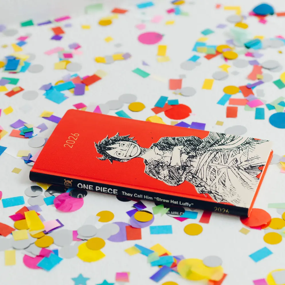 Hobonichi 2026 Weeks (Eng): One Piece Magazine - Straw Hat Luffy (Red)