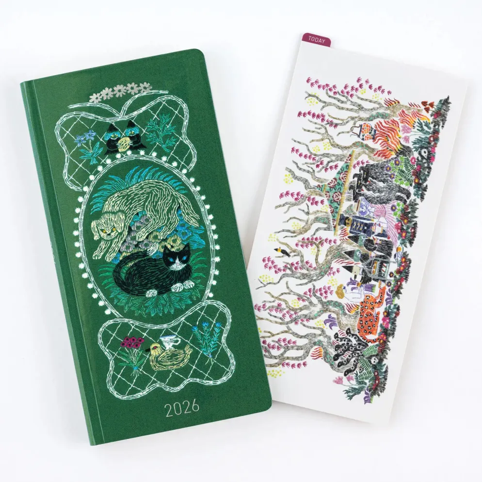 Hobonichi 2026 Weeks: iyo okumi - Hobonichi Pencil Board for Weeks (Happy Tea Time - Group Party)