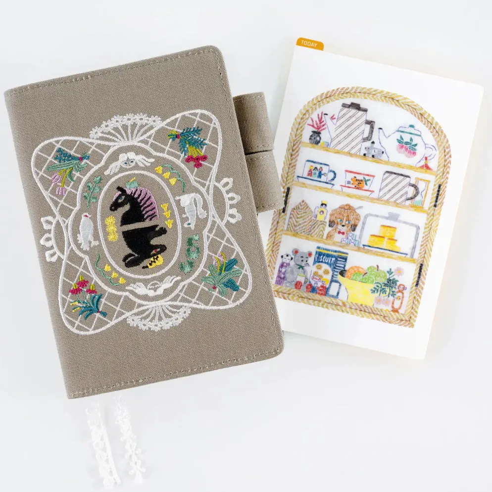 Hobonichi 2026 Weeks: iyo okumi - Hobonichi Pencil Board for Weeks (Happy Tea Time - Group Party)