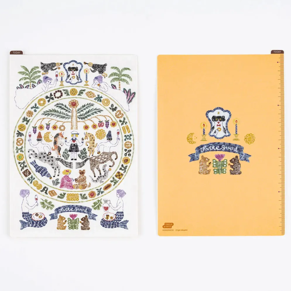 Hobonichi 2026 Weeks: iyo okumi - Hobonichi Pencil Board for Weeks (Happy Tea Time - Group Party)