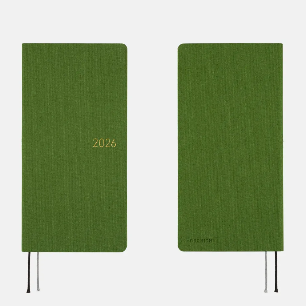 Hobonichi 2026 Weeks Mega: Colors - Antique Green