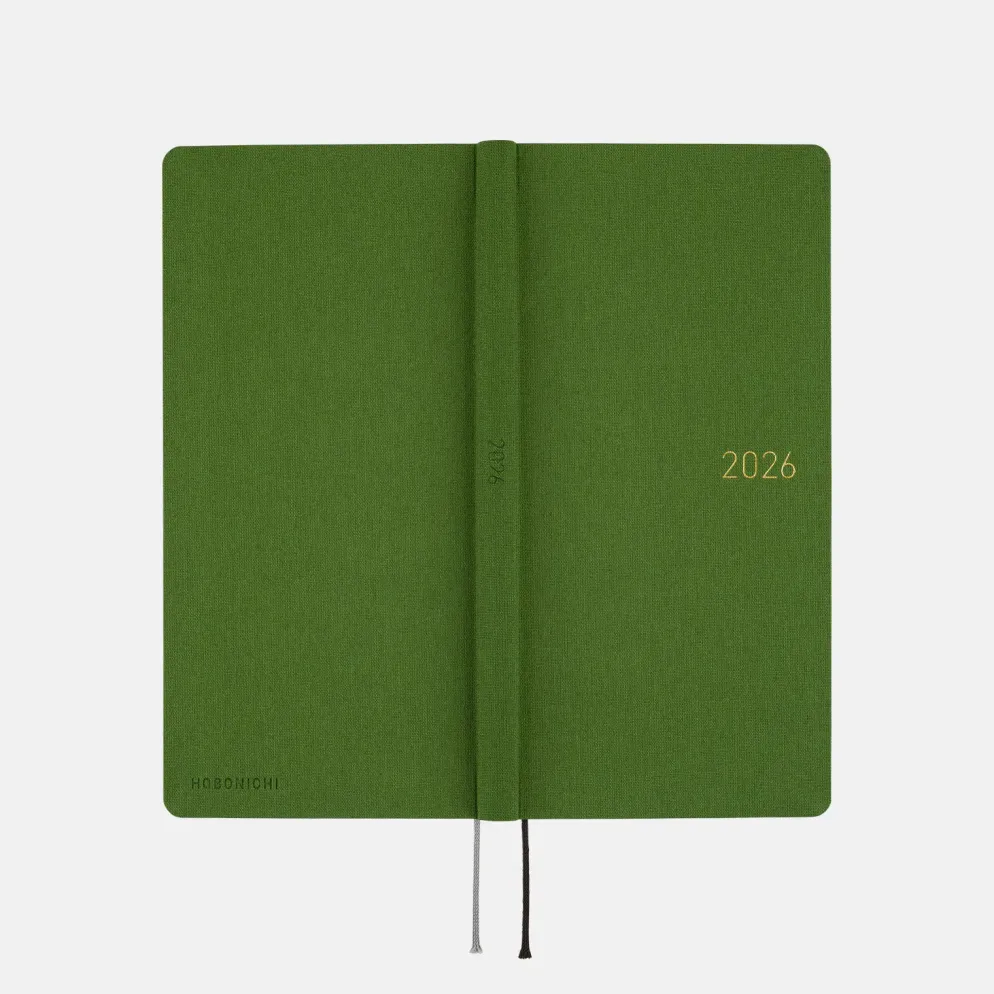Hobonichi 2026 Weeks Mega: Colors - Antique Green