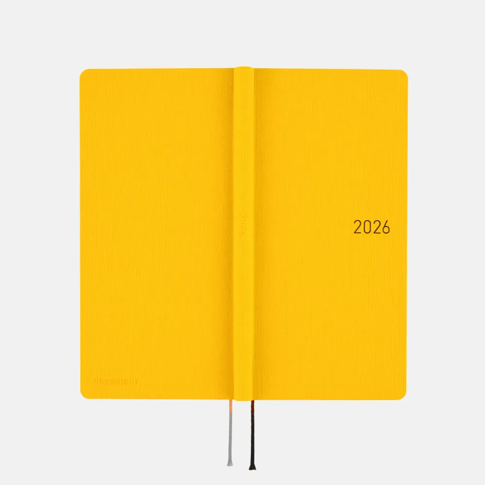 Hobonichi 2026 Weeks Mega: Colors - Full Moon Yellow