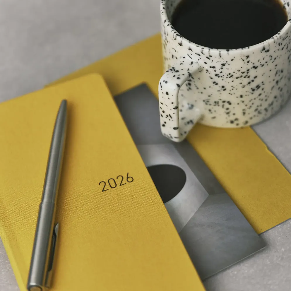 Hobonichi 2026 Weeks Mega: Colors - Full Moon Yellow
