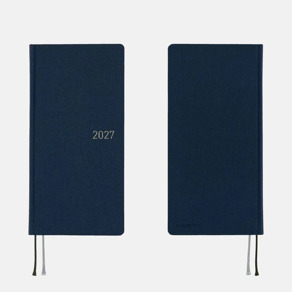 Hobonichi 2027 Weeks Mega: Colors - Midnight Blue