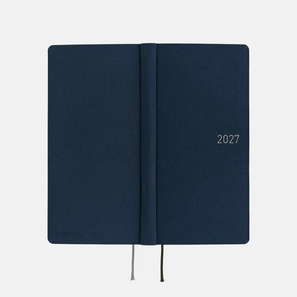 Hobonichi 2027 Weeks Mega: Colors - Midnight Blue