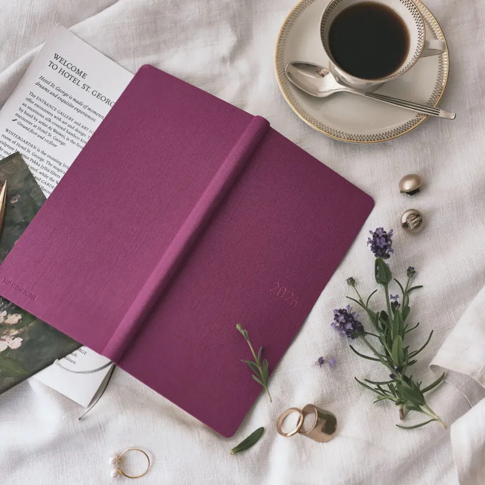 Hobonichi 2026 Weeks Mega: Colors - Peony Purple