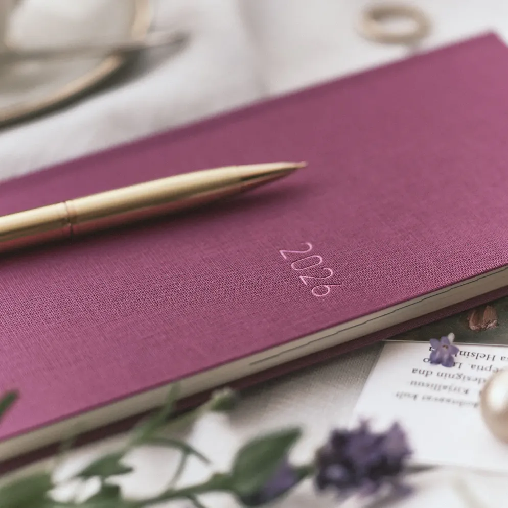 Hobonichi 2026 Weeks Mega: Colors - Peony Purple