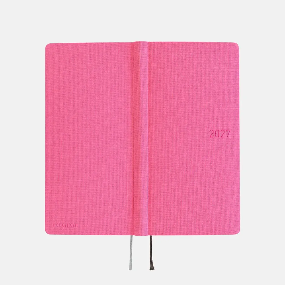 Hobonichi 2027 Weeks Mega: Colors - Pink Sapphire