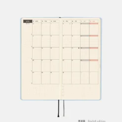 Hobonichi 2026 Weeks Mega: Colors - Sky Mist