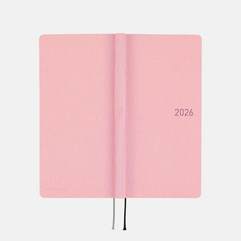 Hobonichi 2026 Weeks Mega: Colors - Strawberry Milk