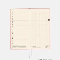 Hobonichi 2026 Weeks Mega: Colors - Strawberry Milk