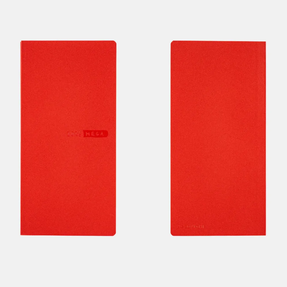 Hobonichi 2026 Weeks Mega: Sneaker - Tomato Red
