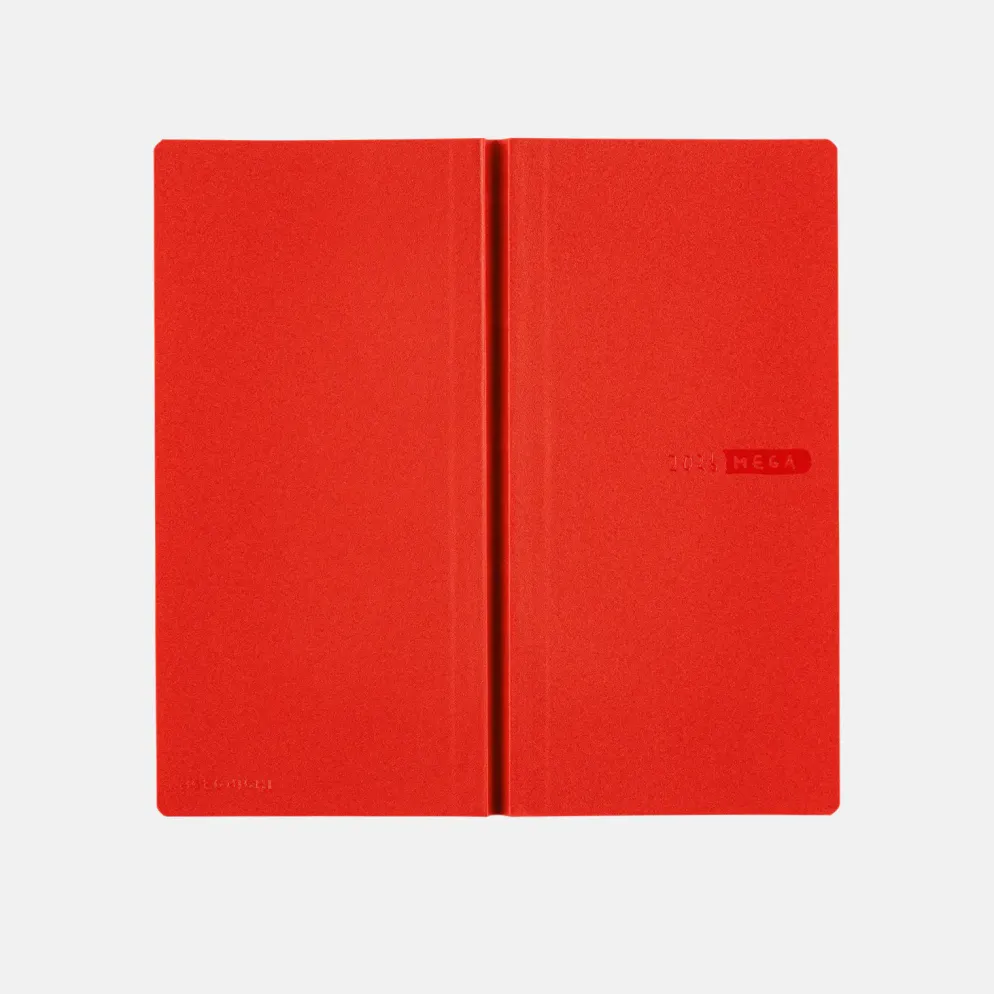 Hobonichi 2026 Weeks Mega: Sneaker - Tomato Red
