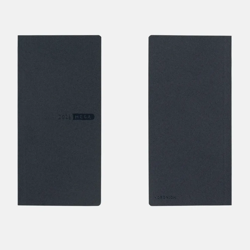 Hobonichi 2026 Weeks Mega: Sneaker - Indigo Black
