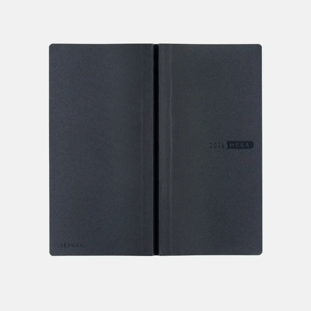 Hobonichi 2026 Weeks Mega: Sneaker - Indigo Black