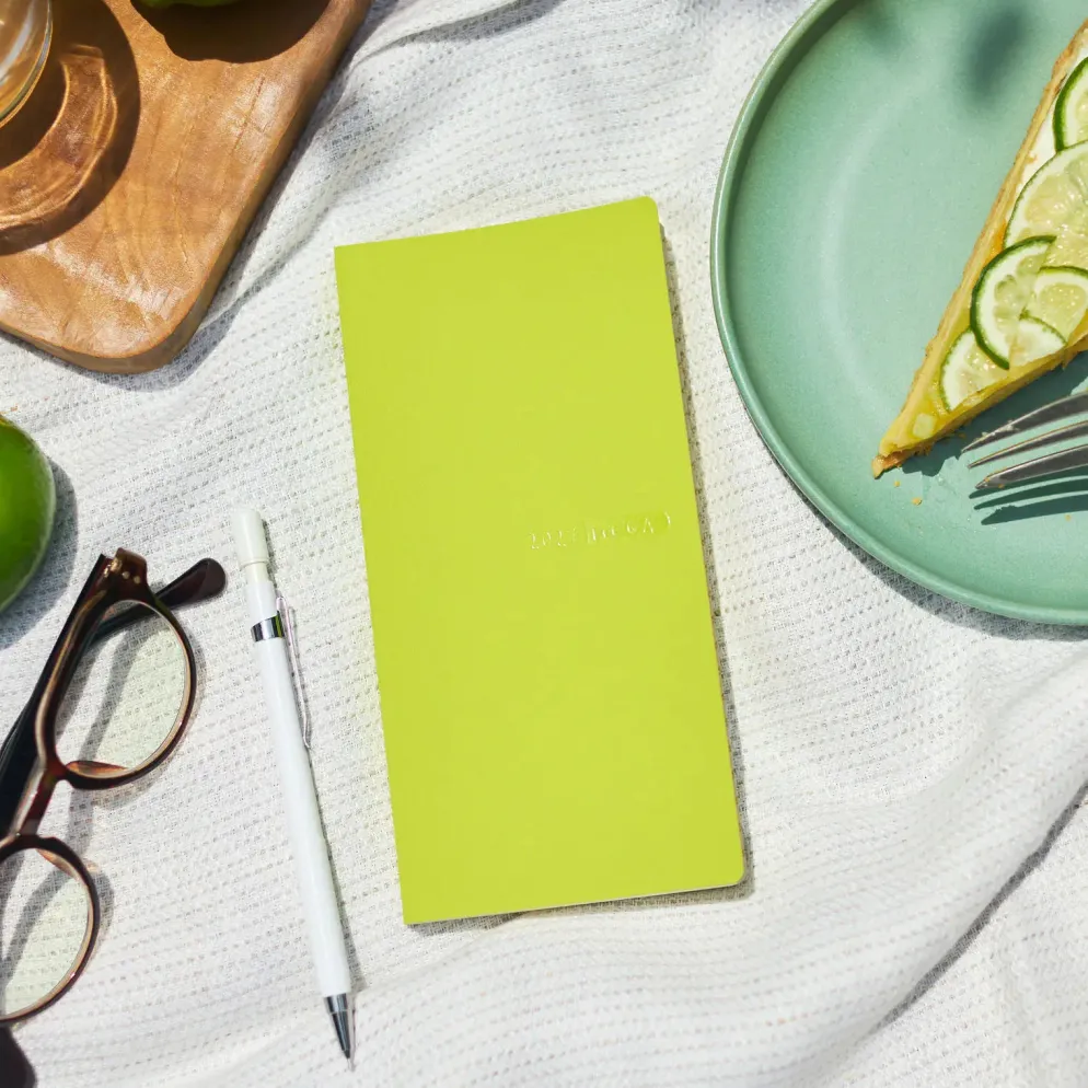 Hobonichi 2027 Weeks Mega: Sneaker - Lime Green