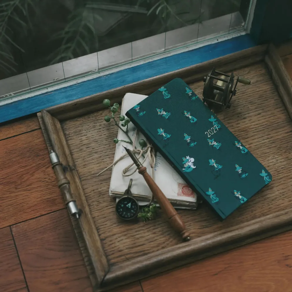 Hobonichi 2027 Weeks: Moomin - A Day in the Life of Snufkin