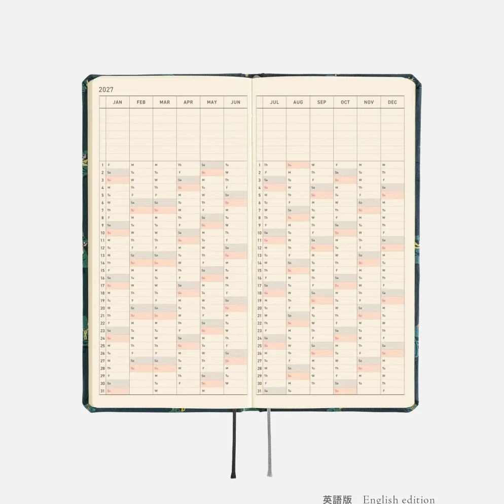 Hobonichi 2027 Weeks: Moomin - A Day in the Life of Snufkin
