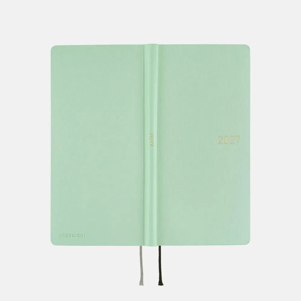 Hobonichi 2027 Weeks: Paper Series - Frosty Jade