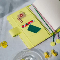 Hobonichi 2026 Weeks Planner Cover: minä perhonen - skyful (Yellow)