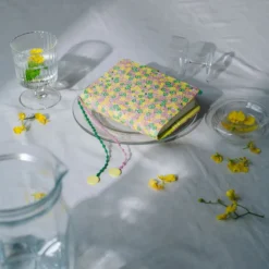 Hobonichi 2026 Weeks Planner Cover: minä perhonen - skyful (Yellow)