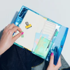 Hobonichi 2026 Weeks Planner Cover: beautiful people - Nothing to Hide (Blue)